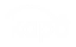 Logo branca Kapô